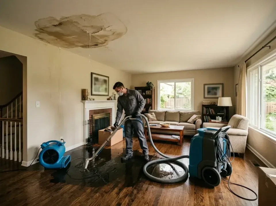 attic-pipe-burst-ceiling-drip-008 — frequently asked questions, Water Damage Restoration & Carpet Care in Fort Stewart, GA
